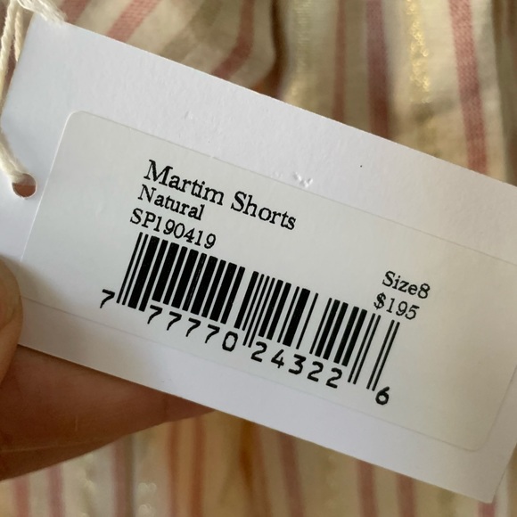 🌈SOLDOUT🌈 Ulla Johnson Martim Shorts Striped - Picture 5 of 8